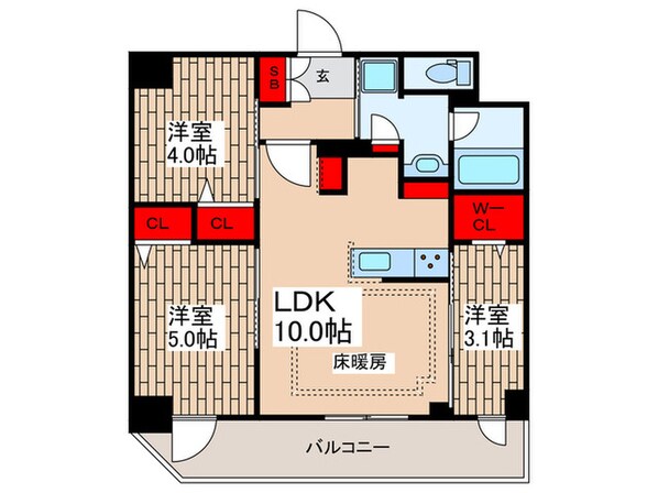 アーバネックス新御徒町の物件間取画像